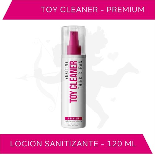 Locion sanitizante para juguetes intimos premium